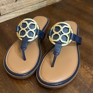 Kelly & Katie Navy Sandals size 8